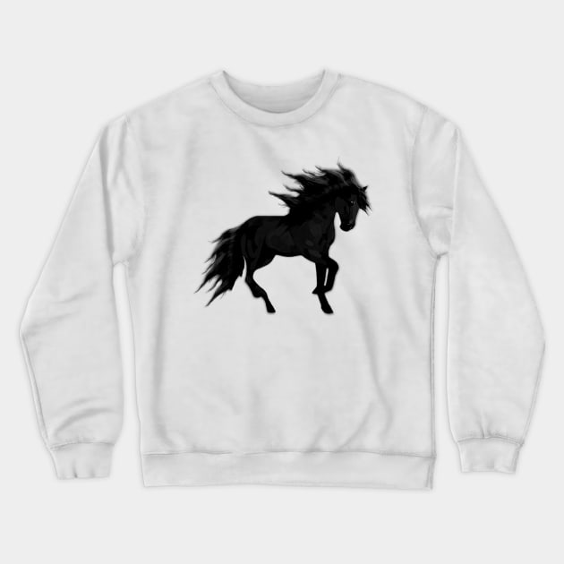 Horse Lover Crewneck Sweatshirt by KC Morcom aka KCM Gems n Bling aka KCM Inspirations